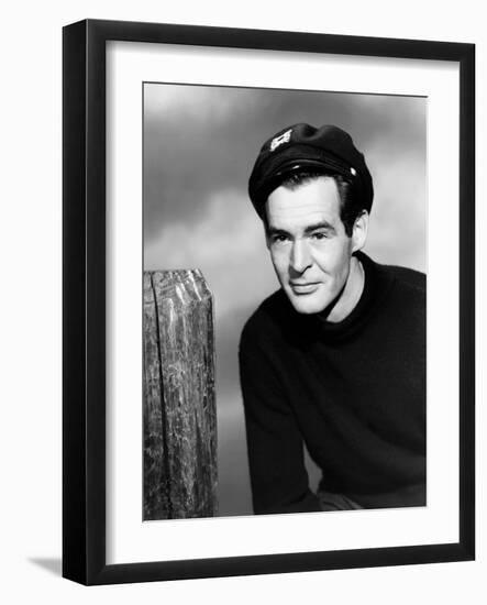 Caught, from Left, Robert Ryan, 1949-null-Framed Photo