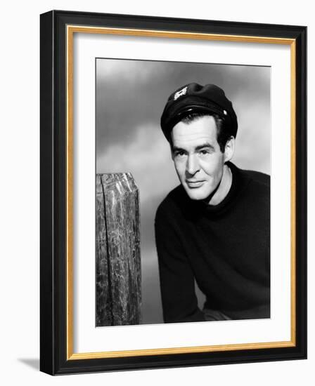 Caught, from Left, Robert Ryan, 1949-null-Framed Photo