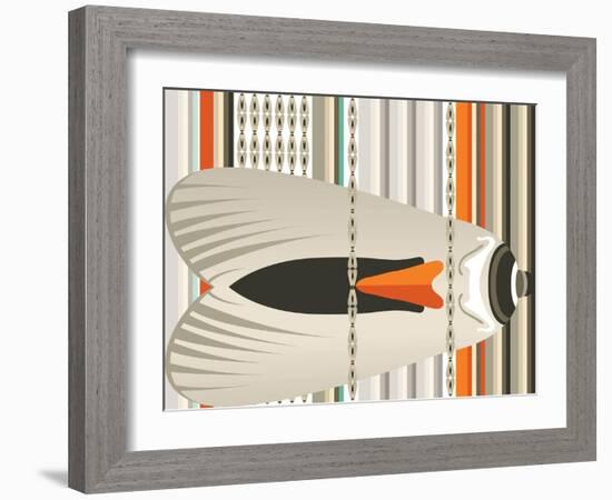 Caught in Flying Stripes-Belen Mena-Framed Giclee Print