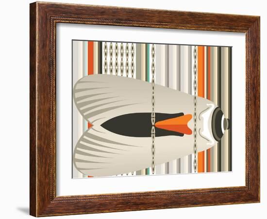 Caught in Flying Stripes-Belen Mena-Framed Giclee Print