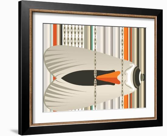 Caught in Flying Stripes-Belen Mena-Framed Giclee Print