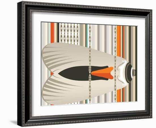 Caught in Flying Stripes-Belen Mena-Framed Giclee Print