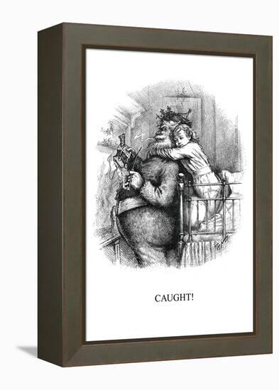 Caught-Thomas Nast-Framed Stretched Canvas