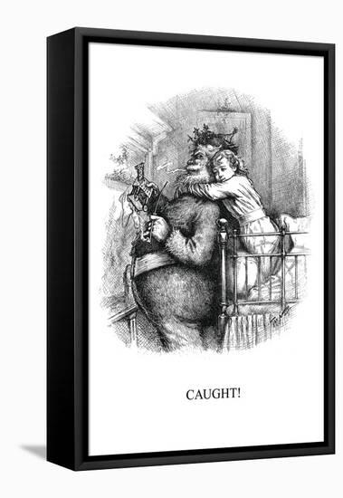 Caught-Thomas Nast-Framed Stretched Canvas