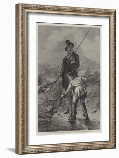 Caught!-Erskine Nicol-Framed Giclee Print