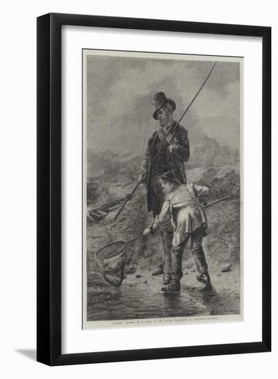 Caught!-Erskine Nicol-Framed Giclee Print