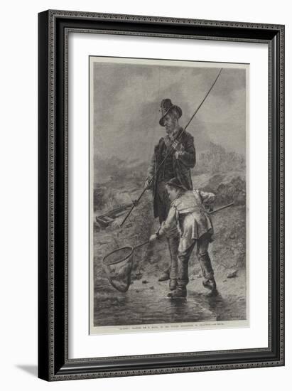 Caught!-Erskine Nicol-Framed Giclee Print