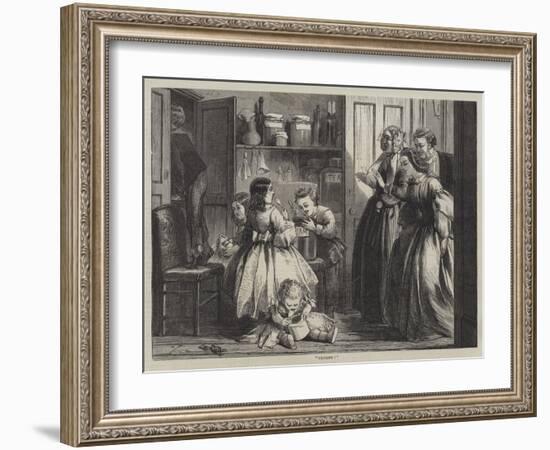 Caught!-null-Framed Giclee Print