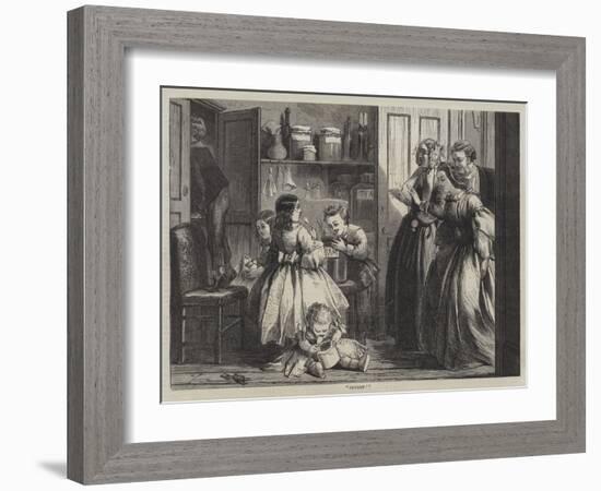 Caught!-null-Framed Giclee Print