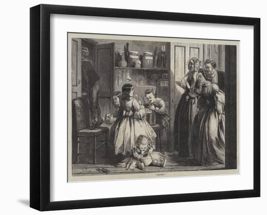 Caught!-null-Framed Giclee Print