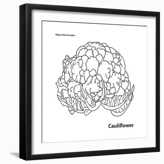 Cauliflower-Olga And Alexey Drozdov-Framed Giclee Print