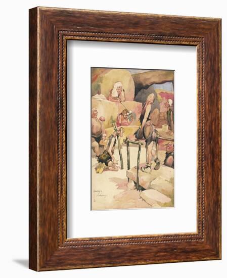 Cause Celebre-Lawson Wood-Framed Premium Giclee Print