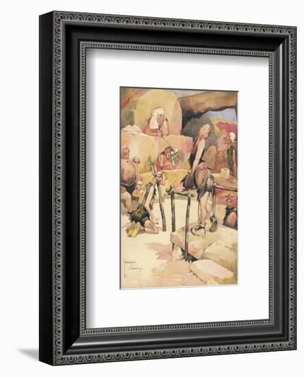 Cause Celebre-Lawson Wood-Framed Premium Giclee Print