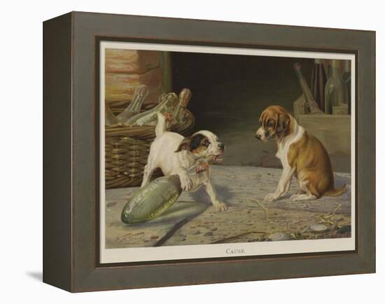 Cause-William Henry Hamilton Trood-Framed Premier Image Canvas