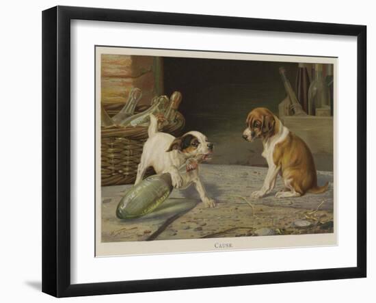 Cause-William Henry Hamilton Trood-Framed Giclee Print