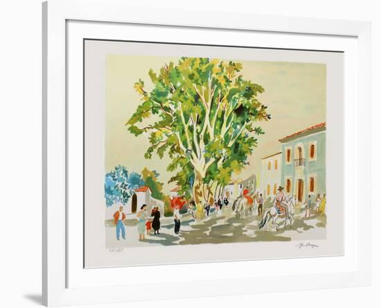 CavaIIers Au Caylar-Yves Brayer-Framed Limited Edition