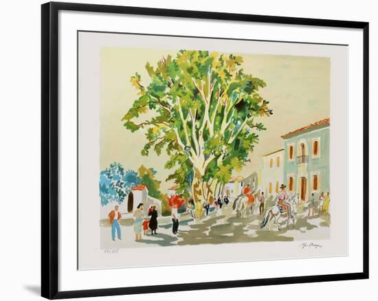 CavaIIers Au Caylar-Yves Brayer-Framed Limited Edition