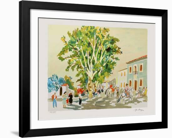 CavaIIers Au Caylar-Yves Brayer-Framed Limited Edition