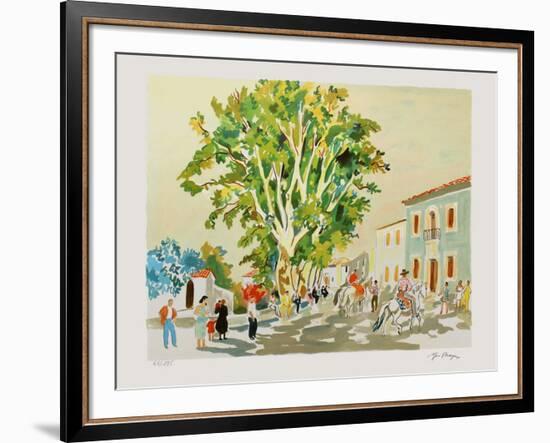 CavaIIers Au Caylar-Yves Brayer-Framed Limited Edition