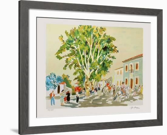 CavaIIers Au Caylar-Yves Brayer-Framed Limited Edition