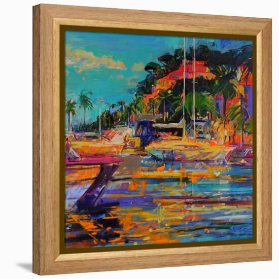 Cavalaire-Sur-Mer, 2023 (Oil on Canvas)-Peter Graham-Framed Premier Image Canvas