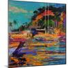 Cavalaire-Sur-Mer, 2023 (Oil on Canvas)-Peter Graham-Mounted Giclee Print