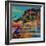 Cavalaire-Sur-Mer, 2023 (Oil on Canvas)-Peter Graham-Framed Giclee Print