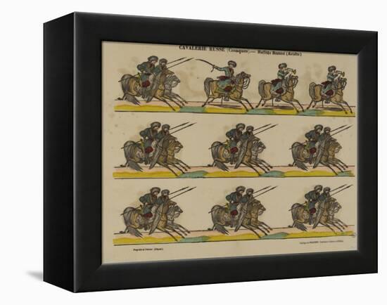 Cavalerie russe-null-Framed Premier Image Canvas