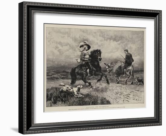 Cavalier and Roundhead-William Strutt-Framed Giclee Print