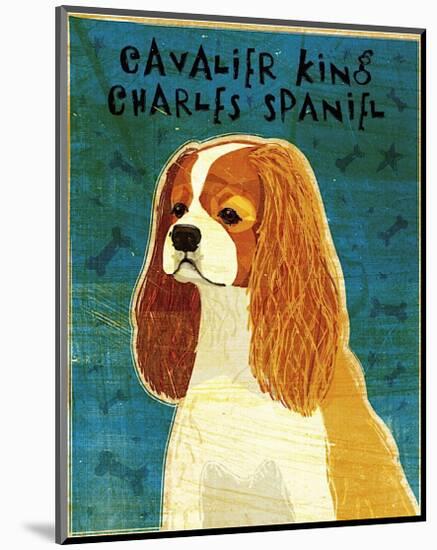 Cavalier King Charles (blenheim)-John Golden-Mounted Giclee Print