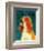 Cavalier King Charles (blenheim)-John Golden-Framed Art Print