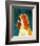 Cavalier King Charles (blenheim)-John Golden-Framed Art Print