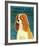 Cavalier King Charles (Blenheim)-John W^ Golden-Framed Art Print