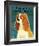 Cavalier King Charles (Blenheim)-John W^ Golden-Framed Art Print