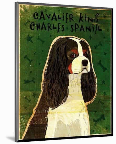 Cavalier King Charles (tri-color)-John Golden-Mounted Art Print
