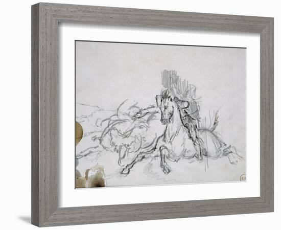 Cavaliers-Gustave Moreau-Framed Giclee Print