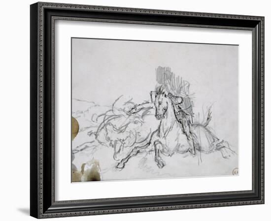 Cavaliers-Gustave Moreau-Framed Giclee Print
