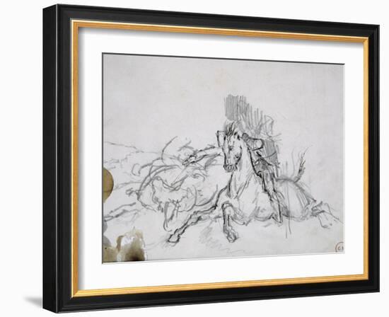 Cavaliers-Gustave Moreau-Framed Giclee Print