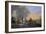 Cavalry Attack at Sunset-Jan Asselijn-Framed Art Print