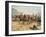 Cavalry Charge in the Battle of Maiwand During the War Between Afghanistan and Great Britain-null-Framed Photographic Print