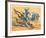 Cavalry Charge-Harry Schaare-Framed Serigraph