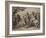 Cavalry Engagement, Engraved by Jan Van Huchtenburg (1647-1733), 1667-90-Adam Frans van der Meulen-Framed Giclee Print