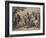 Cavalry Engagement, Engraved by Jan Van Huchtenburg (1647-1733), 1667-90-Adam Frans van der Meulen-Framed Giclee Print