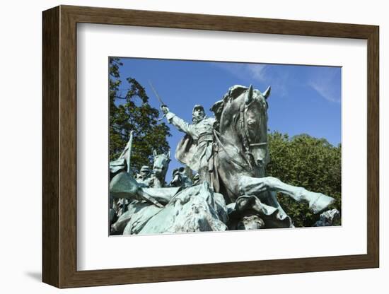 Cavalry Group on the Ulysses S. Grant Memorial in Washington, DC-Paul Souders-Framed Photographic Print