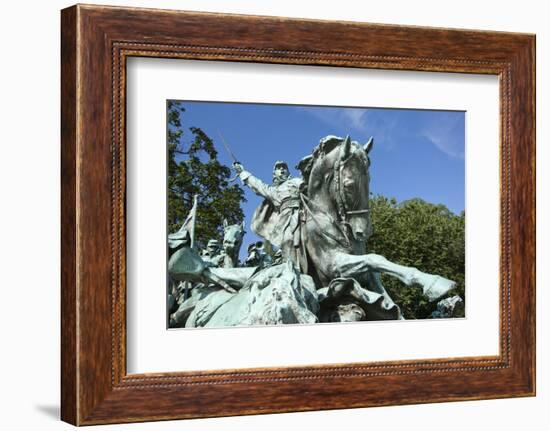 Cavalry Group on the Ulysses S. Grant Memorial in Washington, DC-Paul Souders-Framed Photographic Print