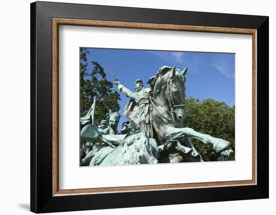 Cavalry Group on the Ulysses S. Grant Memorial in Washington, DC-Paul Souders-Framed Photographic Print