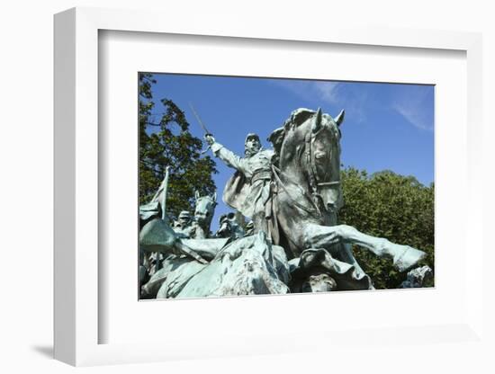 Cavalry Group on the Ulysses S. Grant Memorial in Washington, DC-Paul Souders-Framed Photographic Print