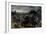 Cavalry in Combat at the Foot of a Hill-Sebastian Vrancx-Framed Giclee Print