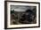 Cavalry in Combat at the Foot of a Hill-Sebastian Vrancx-Framed Giclee Print