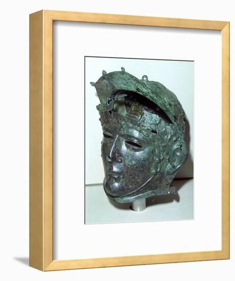 Cavalry sports helmet, Roman Britain, late 1st or early 2nd century. Artist: Unknown-Unknown-Framed Giclee Print